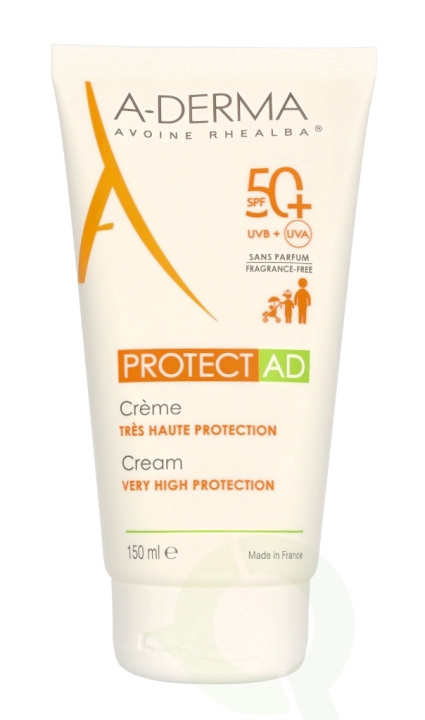 A-Derma Protect AD Cream SPF50+ 150 ml i gruppen SKÖNHET & HÄLSA / Hudvård / Solskydd & Tanning / Solskydd hos TP E-commerce Nordic AB (C76301)