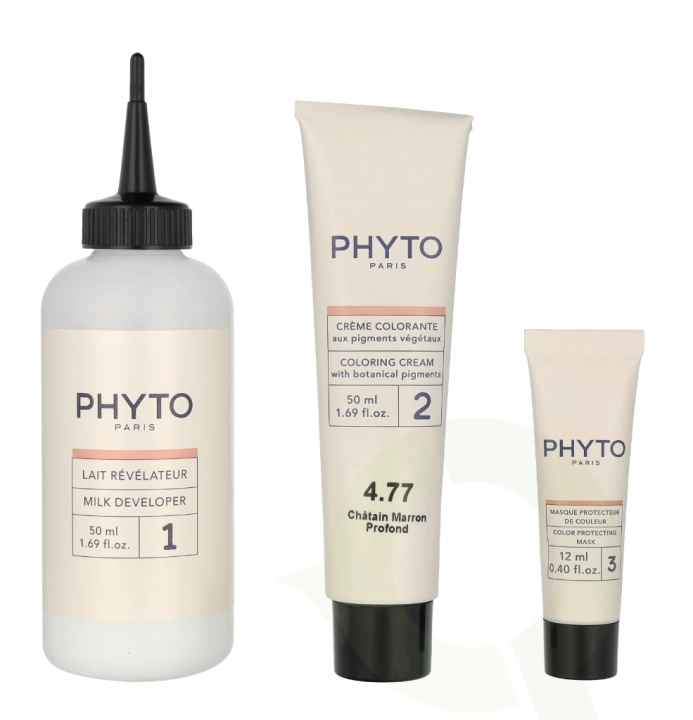 Phyto Phytocolor Permanent Color 112 ml #4.77 Deep Brown i gruppen SKÖNHET & HÄLSA / Hår & Styling / Hårvårdsprodukter / Hårfärg / Hårfärg & Färgbomb hos TP E-commerce Nordic AB (C76329)