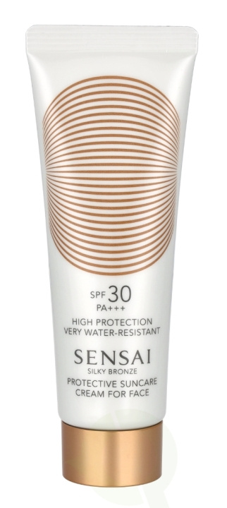 Sensai Silky Bronze Sun Care Cream For Face SPF30 50 ml i gruppen SKÖNHET & HÄLSA / Hudvård / Solskydd & Tanning / Solskydd hos TP E-commerce Nordic AB (C76385)