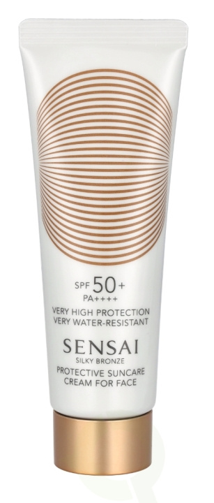 Sensai Silky Bronze Cellular Protective Face Cream SPF50+ 50 ml i gruppen SKÖNHET & HÄLSA / Hudvård / Solskydd & Tanning / Solskydd hos TP E-commerce Nordic AB (C76387)