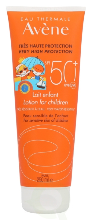 Avene Sun Very High Protection Lotion SPF50+ Children 250 ml i gruppen SKÖNHET & HÄLSA / Hudvård / Solskydd & Tanning / Solskydd hos TP E-commerce Nordic AB (C76414)