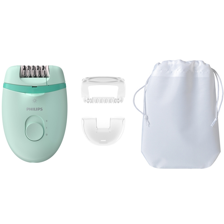 Philips Epilator Satinelle Essential med sladd BRE265 i gruppen SKÖNHET & HÄLSA / Hår & Styling / Hårborttagning / Epilatorer hos TP E-commerce Nordic AB (C76753)