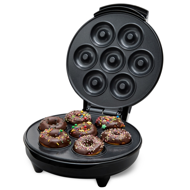 Champion Donut Maker Ceramic 7 Munkar 700W DM400 Svart i gruppen HEM, HUSHÅLL & TRÄDGÅRD / Hushållsmaskiner / Övriga hushållsapparater hos TP E-commerce Nordic AB (C76760)