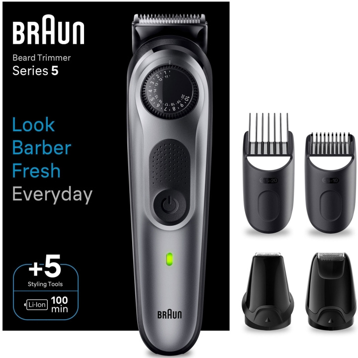 Braun Skäggtrimmer PRO BT5440 5st stylingtillbehör i gruppen SKÖNHET & HÄLSA / Hår & Styling / Rakning & Trimning / Skäggtrimmers & Tillbehör hos TP E-commerce Nordic AB (C76773)