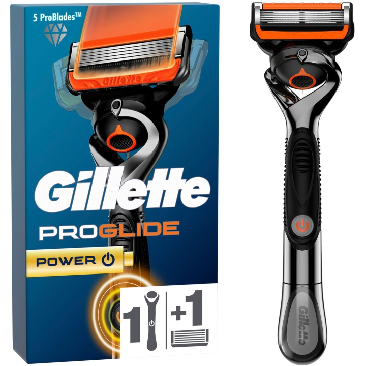 Gillette Rakhyvel Proglide Power 1st rakblad i gruppen SKÖNHET & HÄLSA / Hår & Styling / Rakning & Trimning / Rakhyvlar & Tillbehör hos TP E-commerce Nordic AB (C76777)