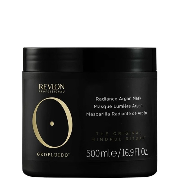 Orofluido Radiance Argan Mask 500ml i gruppen SKÖNHET & HÄLSA / Hår & Styling / Hårvårdsprodukter / Hårinpackning hos TP E-commerce Nordic AB (C76808)