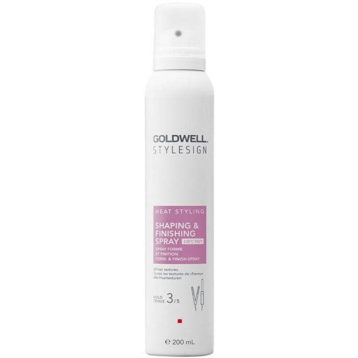 Goldwell StyleSign Heat Styling Shaping & Finishing Spray 200ml i gruppen SKÖNHET & HÄLSA / Hår & Styling / Hårstylingprodukter / Hårspray hos TP E-commerce Nordic AB (C76816)