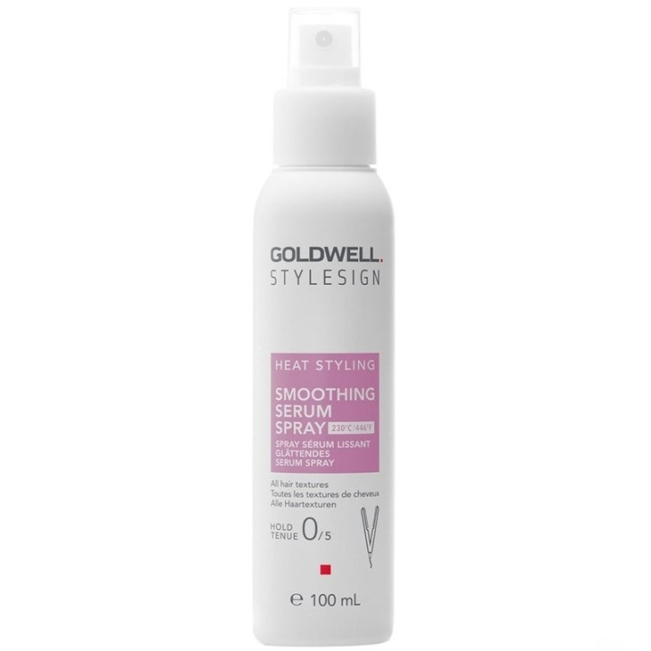 Goldwell StyleSign Heat Styling Smoothing Serum Spray 100ml i gruppen SKÖNHET & HÄLSA / Hår & Styling / Hårvårdsprodukter / Hårserum hos TP E-commerce Nordic AB (C76818)