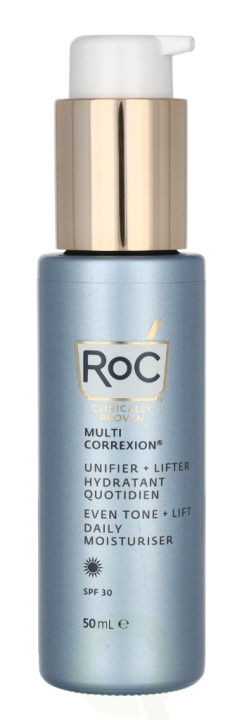 ROC Multi Correxion Even Tone Lift Daily Moisturiser SPF30 50 ml i gruppen SKÖNHET & HÄLSA / Hudvård / Ansiktsvård / Dagkräm hos TP E-commerce Nordic AB (C76846)