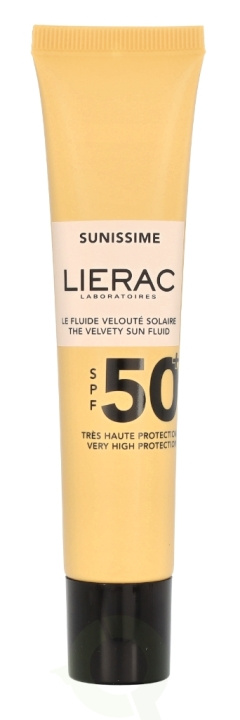 Lierac Paris Lierac Sunissime The Velvety Sun Fluid SPF50+ 40 ml i gruppen SKÖNHET & HÄLSA / Hudvård / Solskydd & Tanning / Solskydd hos TP E-commerce Nordic AB (C76857)