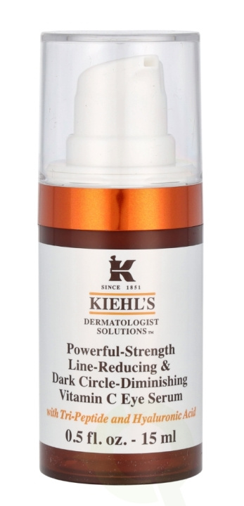 Kiehl\'s D.S. Powerful-Strenght Vitamin C Eye Serum 15 ml Line-Reducing & Dark Circle-Diminishing i gruppen SKÖNHET & HÄLSA / Hudvård / Ansiktsvård / Serum Hud hos TP E-commerce Nordic AB (C77012)