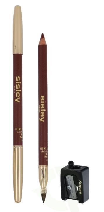 Sisley Phyto-Levres Perfect Lipliner 1.2 g #06 Chocolat - With Lip Brush And Sharpener i gruppen SKÖNHET & HÄLSA / Makeup / Läppar / Läppenna hos TP E-commerce Nordic AB (C77016)