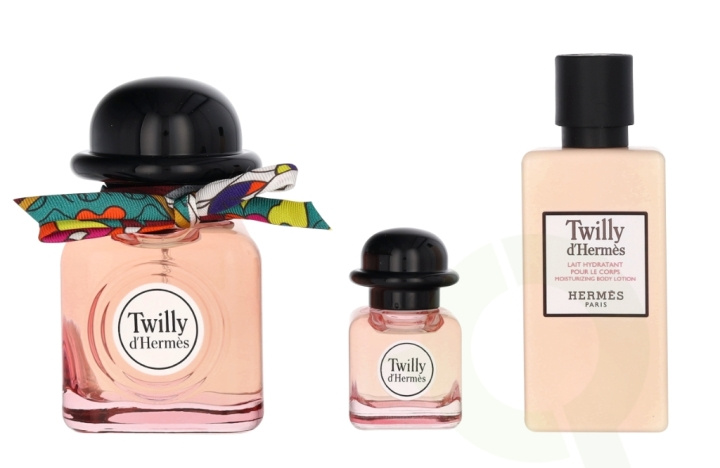 Hermes Twilly D\'Hermes Giftset 97.5 ml Edp Spray 50ml/Edp Miniature 7,5ml/Body Lotion 40ml i gruppen SKÖNHET & HÄLSA / Presentkit / Presentkit För Henne hos TP E-commerce Nordic AB (C77031)