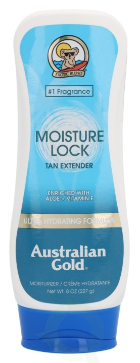 Australian Gold After Sun Moisture Lock Tan Ext Cr 227 g #1 Fragrance - With Aloe and Vitamin E / Ultra Hydrating Formula i gruppen SKÖNHET & HÄLSA / Hudvård / Solskydd & Tanning / Solskydd hos TP E-commerce Nordic AB (C77050)