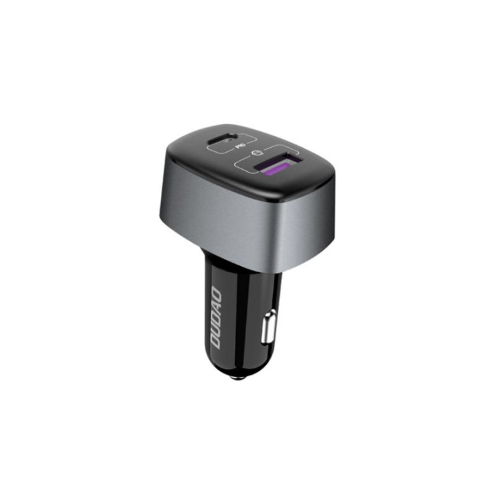 Dudao R7XS Billaddare 83Watt 1xUSB-C + 1xUSB-A i gruppen SMARTPHONE & SURFPLATTOR / Laddare & Kablar / Billaddare / Billaddare USB hos TP E-commerce Nordic AB (C77137)