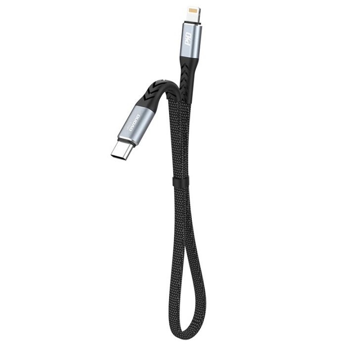 Dudao L10P USB-C till Lightning-kabel 20W 0,23m i gruppen DATORER & KRINGUTRUSTNING / Datorkablar / USB-kablar / USB-C hos TP E-commerce Nordic AB (C77147)