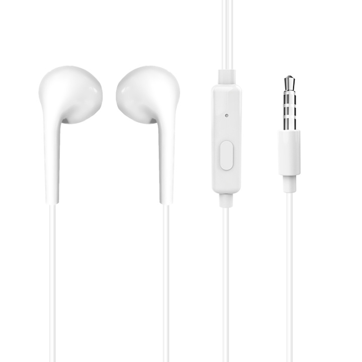 Dudao X10S in-ear hörlurar 3,5 mm jack 1,2 m vita i gruppen HEMELEKTRONIK / Ljud & Bild / Hörlurar & Tillbehör / Hörlurar hos TP E-commerce Nordic AB (C77157)