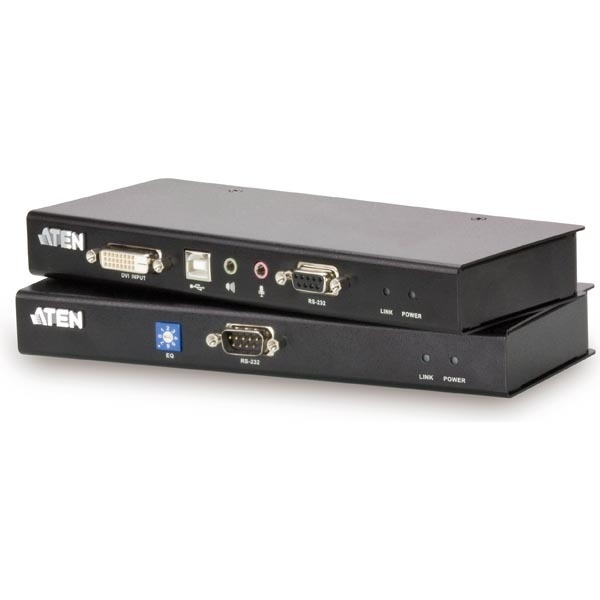 ATEN CE-600 USB+DVI+KVM+RS-232 Expander i gruppen DATORER & KRINGUTRUSTNING / Datorkablar / Switchar & Splittrar hos TP E-commerce Nordic AB (C77211)