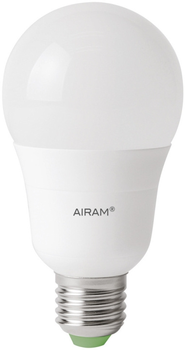 Airam LED frostad glödlampa, E27, 4000K, 810 lm, opal i gruppen HEMELEKTRONIK / Belysning / LED-lampor hos TP E-commerce Nordic AB (C77225)