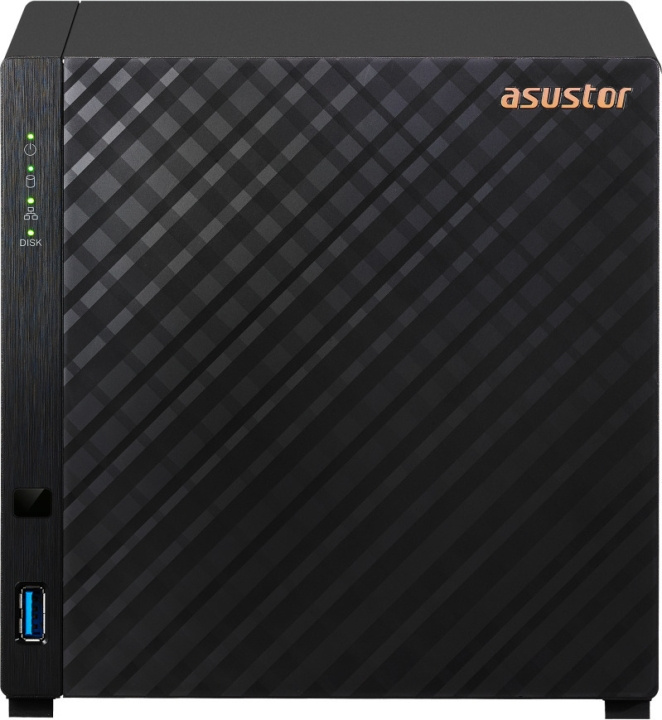 ASUSTOR Drivestor 4 (AS1104T) nätverksserver i gruppen DATORER & KRINGUTRUSTNING / Nätverk / NAS-enheter hos TP E-commerce Nordic AB (C77388)