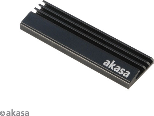 Akasa M.2 SSD Heatsink - Tillbehör i gruppen DATORER & KRINGUTRUSTNING / Datorkomponenter / Hårddiskar / Adaptrar & Tillbehör hos TP E-commerce Nordic AB (C77407)