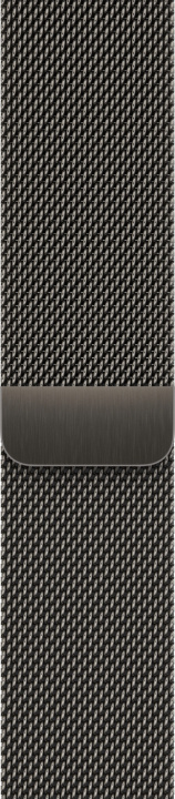 Apple Klocka 41 mm graphite milanese armband (MTJM3) i gruppen SMARTPHONE & SURFPLATTOR / Träning, hem & fritid / Apple Watch & tillbehör / Tillbehör hos TP E-commerce Nordic AB (C77416)