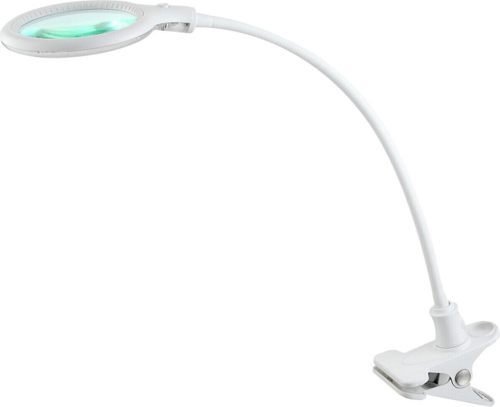 Airam Loop Clip 3D LED-bordslampa, vit, USB i gruppen HEMELEKTRONIK / Belysning / Bordslampor hos TP E-commerce Nordic AB (C77431)