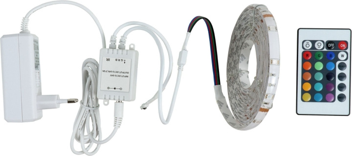 Airam LED Strip Power 24V IP20 LED-remsa, 4000 K, RGB, 2 m i gruppen HEMELEKTRONIK / Belysning / LED-slingor hos TP E-commerce Nordic AB (C77471)