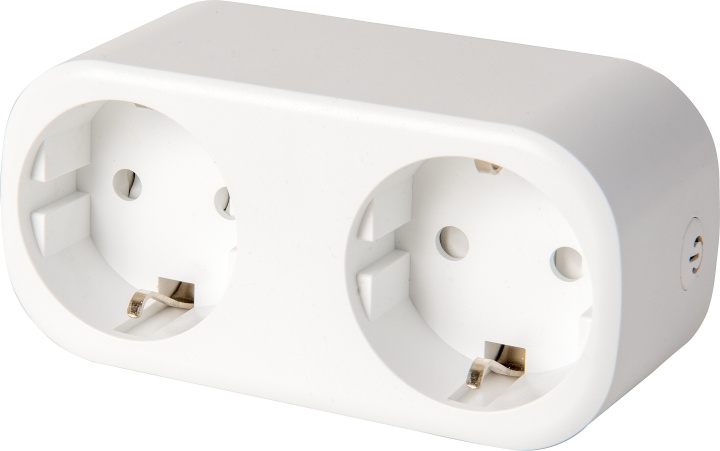 Airam SmartHome 2-delad splitter, IP20 i gruppen HEM, HUSHÅLL & TRÄDGÅRD / Smarta hem / Smart plugs hos TP E-commerce Nordic AB (C77543)