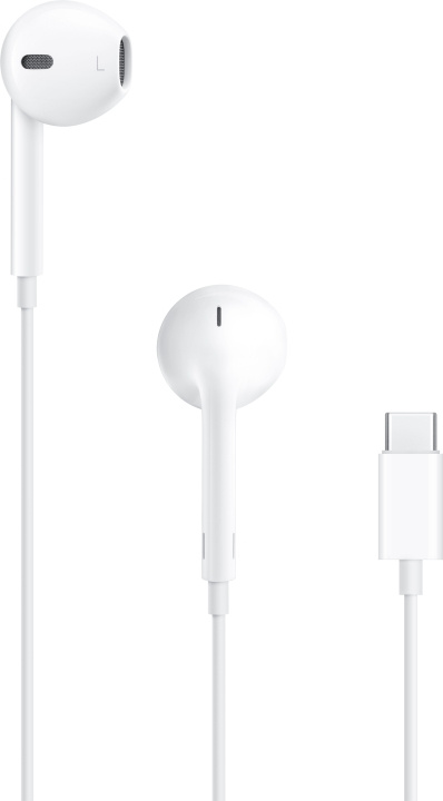 Apple EarPods öronsnäckor med USB-C-kontakt (MTJY3) i gruppen HEMELEKTRONIK / Ljud & Bild / Hörlurar & Tillbehör / Hörlurar hos TP E-commerce Nordic AB (C77713)