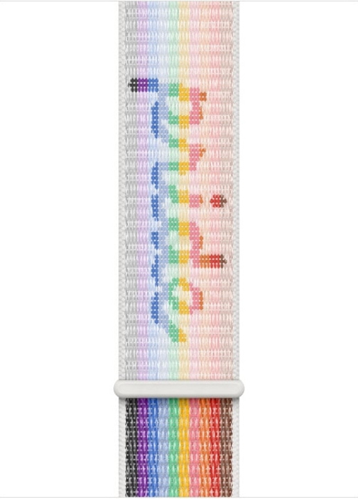 Apple Watch 45 mm Pride Edition Sport Loop-armband (MU9R3) i gruppen SMARTPHONE & SURFPLATTOR / Träning, hem & fritid / Apple Watch & tillbehör / Tillbehör hos TP E-commerce Nordic AB (C77771)