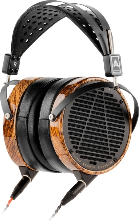 Audeze LCD-3 hörlurar, läder, Zebrano i gruppen HEMELEKTRONIK / Ljud & Bild / Hörlurar & Tillbehör / Hörlurar hos TP E-commerce Nordic AB (C77794)