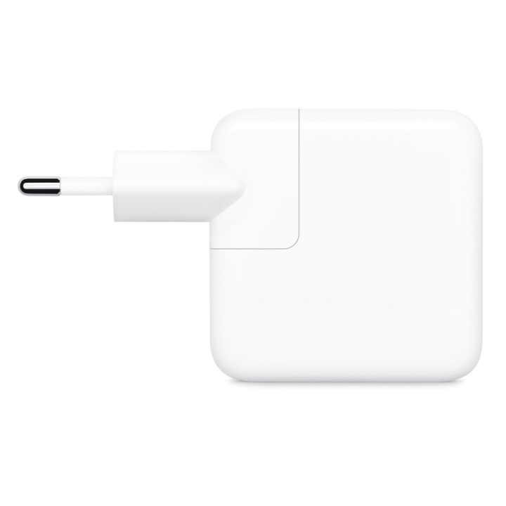 Apple 35W USB-C-strömförsörjning med två portar (MW2K3) i gruppen SMARTPHONE & SURFPLATTOR / Laddare & Kablar / Väggladdare / Väggladdare Typ C hos TP E-commerce Nordic AB (C77822)