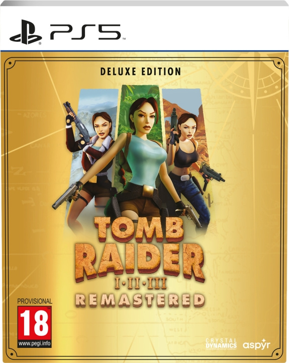 Aspyr Tomb Raider I-III Remastered - Deluxe Edition (PS5) i gruppen HEMELEKTRONIK / Spelkonsoler & Tillbehör / Sony PlayStation 5 hos TP E-commerce Nordic AB (C77882)