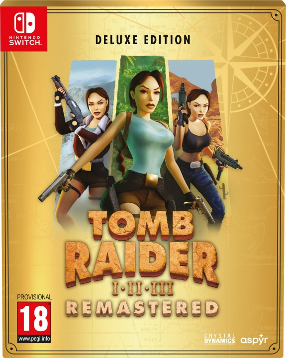 Aspyr Tomb Raider I-III Remastered - Deluxe Edition (Switch) i gruppen HEMELEKTRONIK / Spelkonsoler & Tillbehör / Nintendo Switch / Spel hos TP E-commerce Nordic AB (C77883)