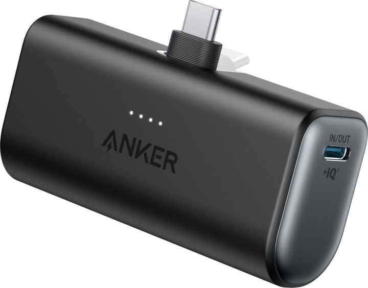 Anker Nano Power Bank reservkraftaggregat, 5000 mAh, svart i gruppen SMARTPHONE & SURFPLATTOR / Laddare & Kablar / Powerbanks hos TP E-commerce Nordic AB (C77886)