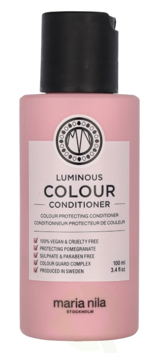 Maria Nila Luminous Colour Conditioner 100 ml i gruppen SKÖNHET & HÄLSA / Hår & Styling / Hårvårdsprodukter / Balsam hos TP E-commerce Nordic AB (C77921)