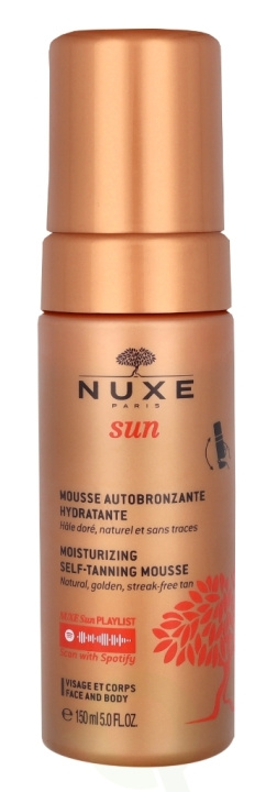 Nuxe Sun Moisturizing Self-Tanning Mousse 150 ml i gruppen SKÖNHET & HÄLSA / Hudvård / Solskydd & Tanning / Brun utan sol hos TP E-commerce Nordic AB (C77937)