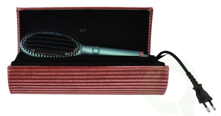 ghd Glide Smoothing Hot Brush Grand Luxe 1 piece With Exclusive Dusky Pink Vanity Case i gruppen SKÖNHET & HÄLSA / Hår & Styling / Stylingverktyg / Varmluftsborste hos TP E-commerce Nordic AB (C77959)