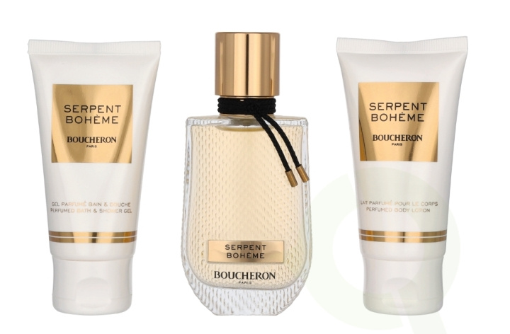 Boucheron Serpent Boheme Giftset 150 ml Edp Spray 50ml/Body Lotion 50ml/Shower Gel 50ml i gruppen SKÖNHET & HÄLSA / Presentkit / Presentkit För Henne hos TP E-commerce Nordic AB (C77966)