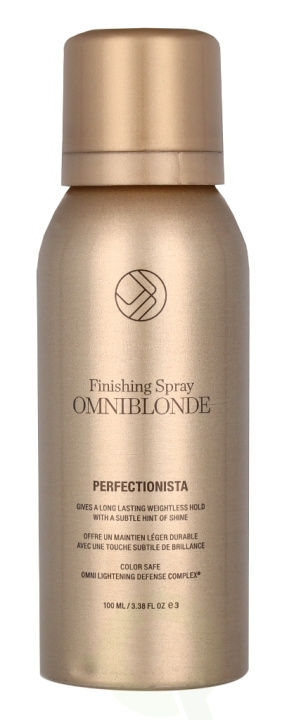 Omniblonde Perfectionista Finishing Spray 100 ml i gruppen SKÖNHET & HÄLSA / Hår & Styling / Hårstylingprodukter / Hårspray hos TP E-commerce Nordic AB (C77991)