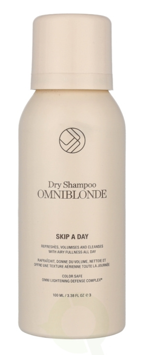 Omniblonde Skip A Day Dry Shampoo 100 ml i gruppen SKÖNHET & HÄLSA / Hår & Styling / Hårvårdsprodukter / Torrschampo hos TP E-commerce Nordic AB (C77992)