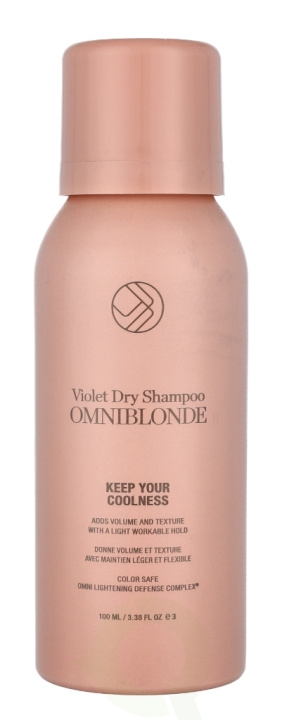 Omniblonde Keep Your Coolness Violet Dry Shampoo 100 ml i gruppen SKÖNHET & HÄLSA / Hår & Styling / Hårvårdsprodukter / Torrschampo hos TP E-commerce Nordic AB (C77993)