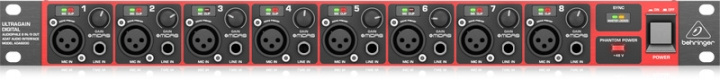 BEHRINGER Ultragain Digital ADA8200 ljudkort i gruppen SPORT, FRITID & HOBBY / Hobby / Musik / PA-utrustning hos TP E-commerce Nordic AB (C78114)