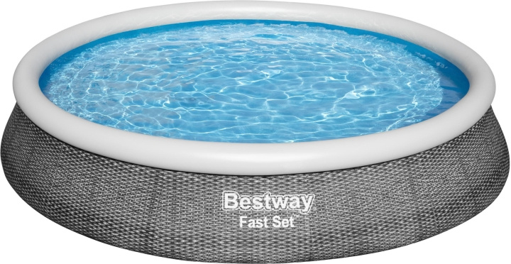 Bestway Fast Set swimmingpool, 396 x 84 cm i gruppen HEM, HUSHÅLL & TRÄDGÅRD / Trädgårdsprodukter / Pool & Pooltillbehör / Pooler hos TP E-commerce Nordic AB (C78188)