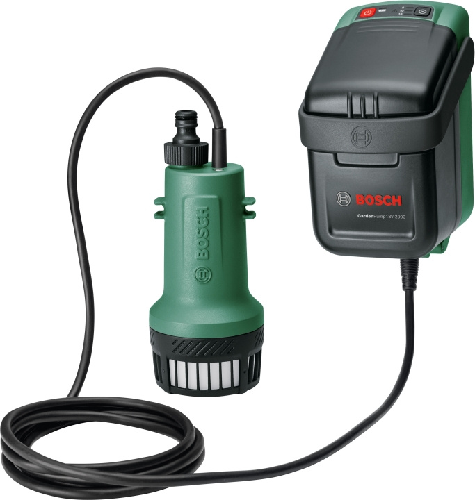 Bosch GardenPump 18V-2000 Solo uppladdningsbar vattenpump i gruppen HEM, HUSHÅLL & TRÄDGÅRD / Trädgårdsprodukter / Pool & Pooltillbehör / Poolpumpar hos TP E-commerce Nordic AB (C78330)