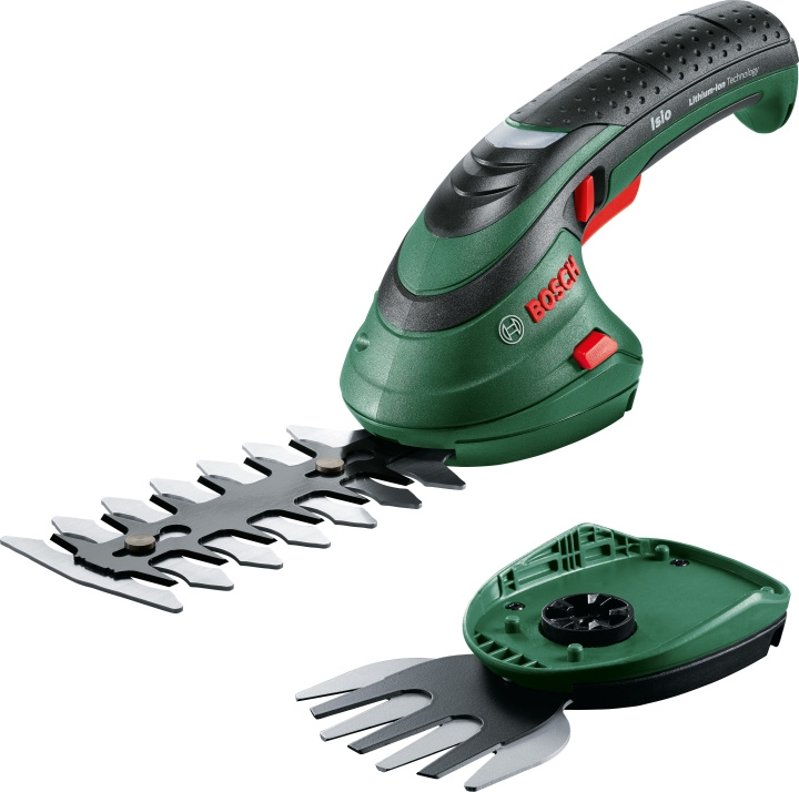 Bosch ISIO III multifunktionell trimmer med häcksax i gruppen HEM, HUSHÅLL & TRÄDGÅRD / Verktyg / Övriga Elverktyg hos TP E-commerce Nordic AB (C78377)