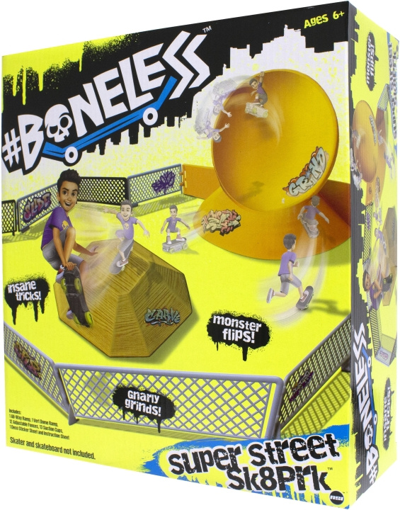 Boneless Super Street Sk8Prk - speluppsättning i gruppen LEKSAKER, BARN- & BABYPRODUKTER / Leksaker / Lekset hos TP E-commerce Nordic AB (C78388)