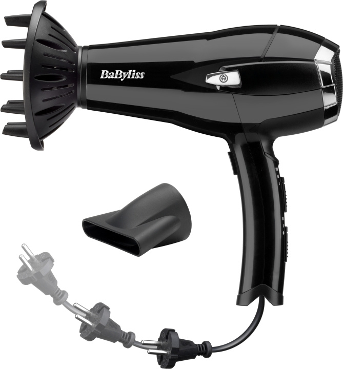 BaByliss D374DE Cordkeeper 2000 Hårfön i gruppen SKÖNHET & HÄLSA / Hår & Styling / Stylingverktyg / Hårfönar hos TP E-commerce Nordic AB (C78437)