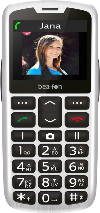 Beafon SL260 LTE telefon, vit i gruppen SMARTPHONE & SURFPLATTOR / Mobiltelefoner & smartphones hos TP E-commerce Nordic AB (C78444)